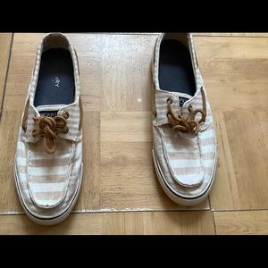 Sperry Bahama Multi-stripe Top-siders. Women’s Size 9.